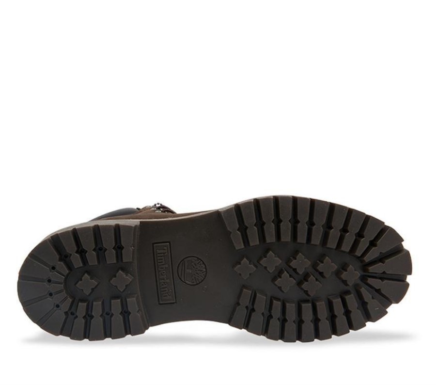 Keskiruskea Nubuck Timberland Suomi Miesten 6 Tuuman Premium-vesitiivis Saappaat