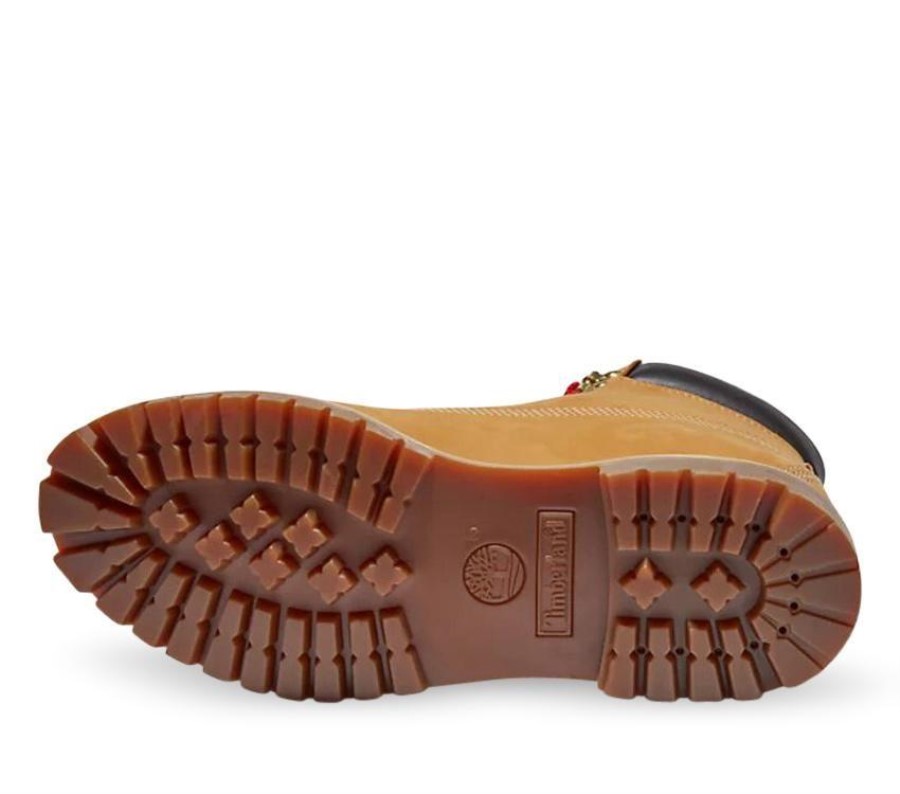 Timberland Suomi Wheat Nubuck W Red Miesten Premium 6 Tuuman Luxe-saappaat